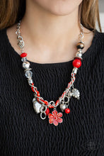 Load image into Gallery viewer, Paparazzi Charmed, I Am Sure - Red Necklace