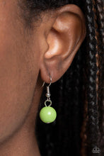 Load image into Gallery viewer, PREORDER Paparazzi No Laughing SPLATTER - Green Necklace