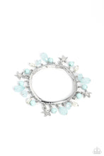 Load image into Gallery viewer, Paparazzi 2 Piece Set | Surfer Serenade - Blue Necklace | Surfer Shanty - Blue Bracelet