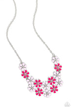 Load image into Gallery viewer, Paparazzi 2 Piece Set Floral Fair - Pink Bracelet - Floral Fever Pink Necklace