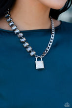 Load image into Gallery viewer, Paparazzi LOCK and Roll - Silver Necklace