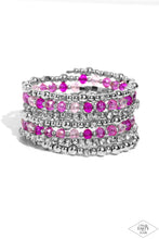 Load image into Gallery viewer, Paparazzi ICE Knowing You - Pink Bracelet