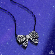 Load image into Gallery viewer, Paparazzi Bewitching Bow - Black Necklace