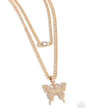 Load image into Gallery viewer, Paparazzi Aerial Arrangement - Gold Necklace
