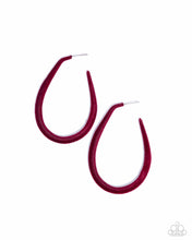 Load image into Gallery viewer, Paparazzi The Right Angle - Red Earrings