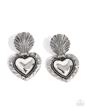 Load image into Gallery viewer, Paparazzi Mythical Moment - Silver Earrings