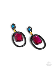 Load image into Gallery viewer, PREORDER Paparazzi Dipped in Dazzle - Black Earrings