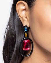 Load image into Gallery viewer, PREORDER Paparazzi Dipped in Dazzle - Black Earrings