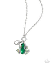 Load image into Gallery viewer, Paparazzi Tree Frog - Green Necklace