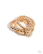 Load image into Gallery viewer, Paparazzi Excessive Elegance - Gold Bracelet