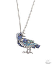 Load image into Gallery viewer, Paparazzi Radiant Raven - Blue Necklace