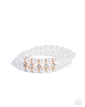 Load image into Gallery viewer, Paparazzi Paid in Pearls - Gold Necklace and Bracelet