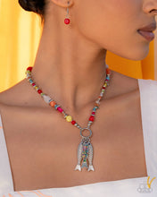 Load image into Gallery viewer, Paparazzi Coastal Caprice - Multi Color Bea Necklace - EMP Exclusive 2026
