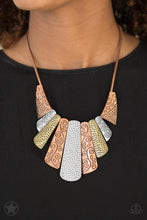 Load image into Gallery viewer, Untamed - Copper, Silver and Brass Plate Necklace - Demetra's Bling Boutique