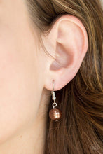 Load image into Gallery viewer, Party Pearls - Brown Pearl Necklace - Demetra's Bling Boutique