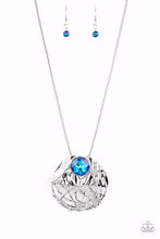 Load image into Gallery viewer, Lush Lattice Blue Necklace