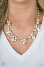 Load image into Gallery viewer, Toast To Perfection - Gold Cluster of Pearls Necklace - Demetra's Bling Boutique