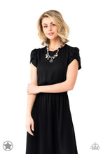 Load image into Gallery viewer, Charmed, I Am Sure - Black Charm Necklace - Demetra's Bling Boutique