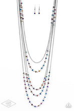 Load image into Gallery viewer, Glitter Go-Getter Metallic Iridescence Necklace - Demetra's Bling Boutique