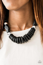 Load image into Gallery viewer, Boldly Belize - Black Necklace - Demetra's Bling Boutique