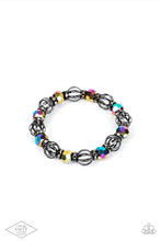 Load image into Gallery viewer, Metro Squad - Multi Rainbow Metallic Bead Bracelet - Demetra's Bling Boutique