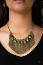 Load image into Gallery viewer, Bragging Rights - Brass Necklace - Demetra's Bling Boutique