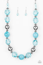 Load image into Gallery viewer, Very Voluminous - Blue Necklace - Demetra's Bling Boutique