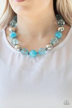 Load image into Gallery viewer, Very Voluminous - Blue Necklace - Demetra's Bling Boutique