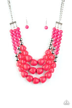 Load image into Gallery viewer, Forbidden Fruit - Pink Necklace - Demetra's Bling Boutique