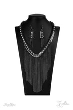 Load image into Gallery viewer, The Alex - Gunmetal Chain Necklace - Demetra's Bling Boutique