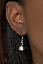 Load image into Gallery viewer, Forbidden Love - Black Oversized Silver Heart Pendant Necklace - Demetra's Bling Boutique