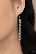 Load image into Gallery viewer, Absolute Admiration - Silver Hammered Asymmetrical Necklace - Demetra's Bling Boutique