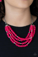 Load image into Gallery viewer, Best POSH-ible Taste - Pink Beaded Necklace - Demetra's Online Bling Boutique