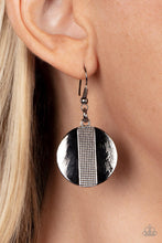 Load image into Gallery viewer, Metallic Enchantress - Black Gun Metal Disc Statement Necklace - Demetra's Bling Boutique