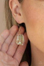 Load image into Gallery viewer, Iridescently Ice Queen- Gold Iridescence Necklace - Demetra's Bling Boutique