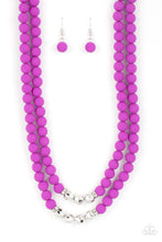 Load image into Gallery viewer, PREORDER Paparazzi Summer Splash - Purple Necklace