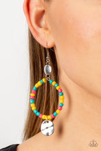 Load image into Gallery viewer, Paparazzi Cayman Catch - Yellow Earrings