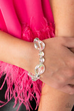 Load image into Gallery viewer, Iridescent Illusions - Multi Iridescent Stretchy Band Bracelet - Demetra's Bling Boutique