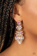 Load image into Gallery viewer, Frozen Fairytale - Multi Iridescent Marquise Emerald Cut Earrings - Demetra's Bling Boutique