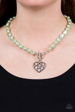 Load image into Gallery viewer, Paparazzi Color Me Smitten - Green Necklace