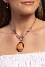 Load image into Gallery viewer, Paparazzi Sandstone Stroll - Orange Necklace