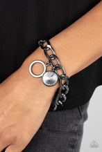 Load image into Gallery viewer, Unyielding Roar - Black Bracelet - Demetra's Bling Boutique