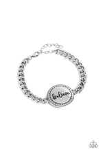 Load image into Gallery viewer, Paparazzi Hope and Faith - Silver Bracelet