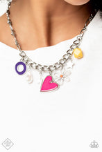 Load image into Gallery viewer, Living in CHARM-ony - Multi Link Charm Necklace - Demetra's Bling Boutique