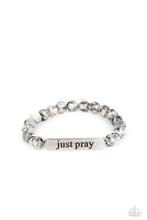 Load image into Gallery viewer, Just Pray - Silver Bracelet - Demetra's Bling Boutique