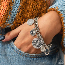 Load image into Gallery viewer, Paparazzi GLITTER and Grace - White Bracelet