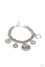 Load image into Gallery viewer, Paparazzi GLITTER and Grace - White Bracelet