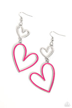 Load image into Gallery viewer, Paparazzi Pristine Pizzazz - Pink Earrings