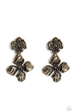 Load image into Gallery viewer, Paparazzi Gilded Grace - Brass Earrings