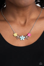 Load image into Gallery viewer, Paparazzi WILDFLOWER About You - Blue Necklace